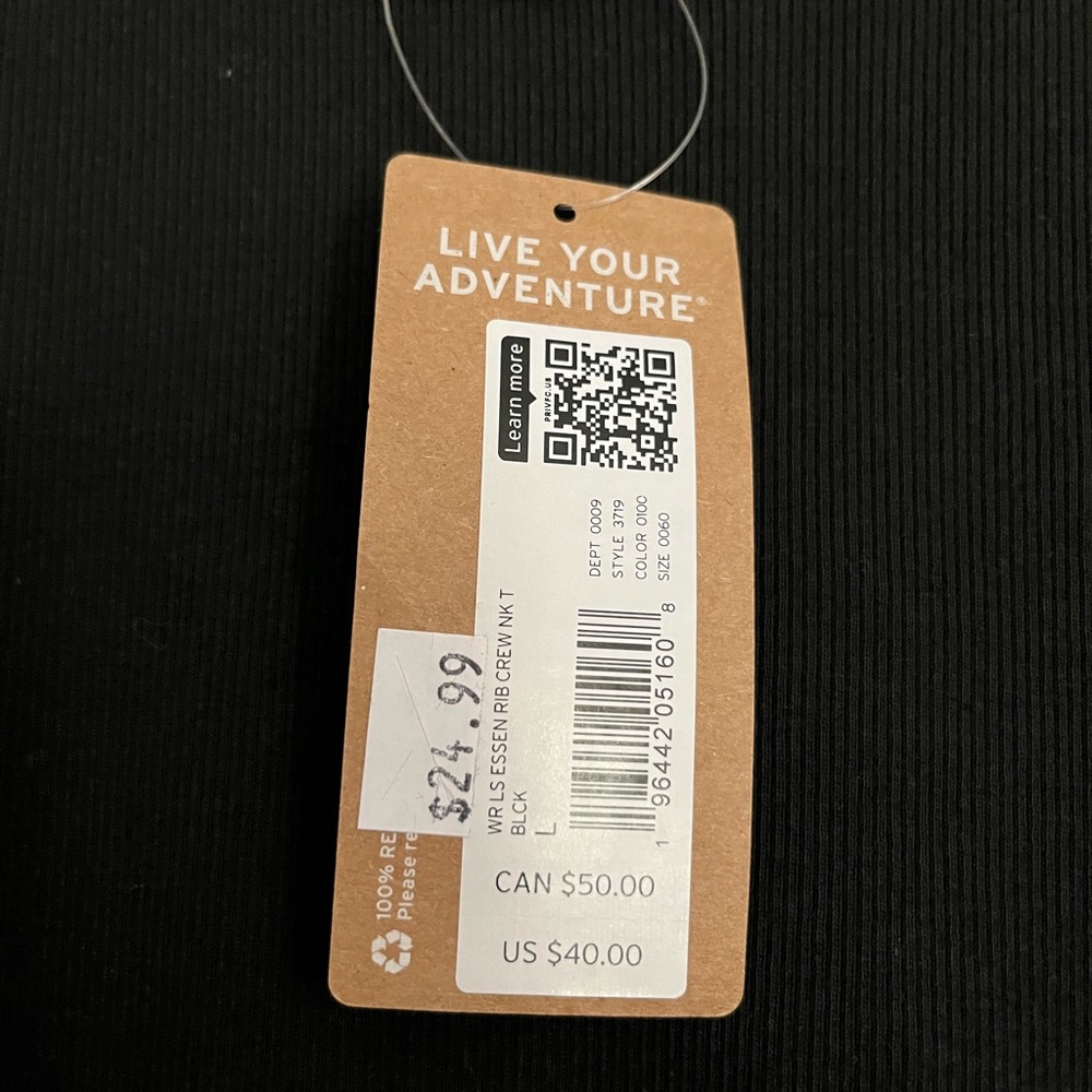 Black Crew Neck T-Shirt